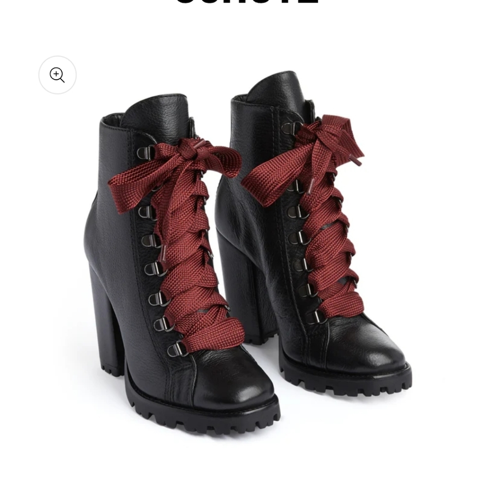 Schutz Zhara Lug Sole Combat boots
